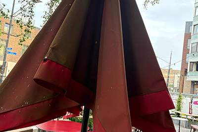 Friss voor Zonwering - Parasol 1 vervuild ORG