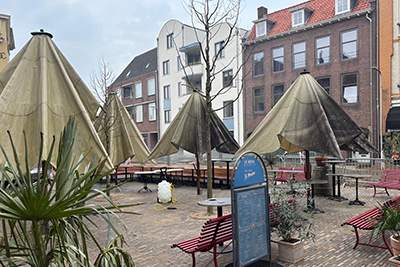 Friss voor Zonwering - Parasol 2 vervuild